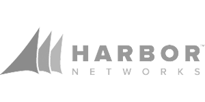 Harbor Networks Logo - Grayscale