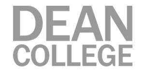 Dean College Logo - Grayscale